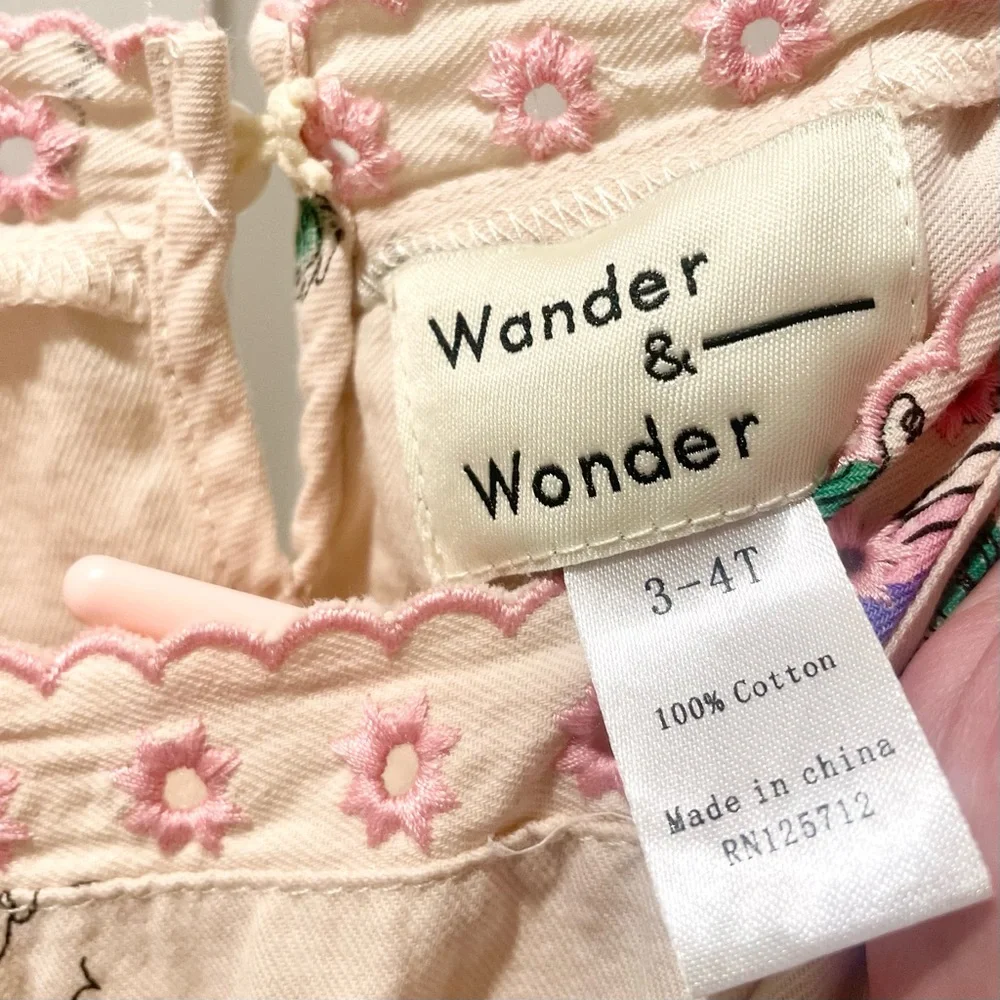 Wander and Wonder cream dress